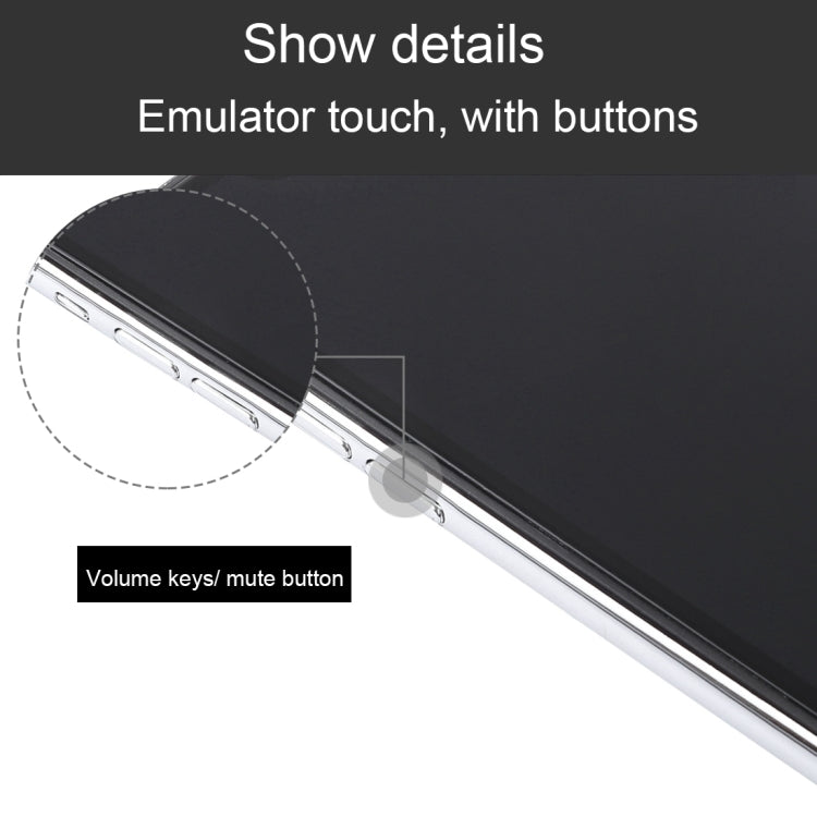 For iPhone XS Max Dark Screen Non-Working Fake Dummy Display Model (White)