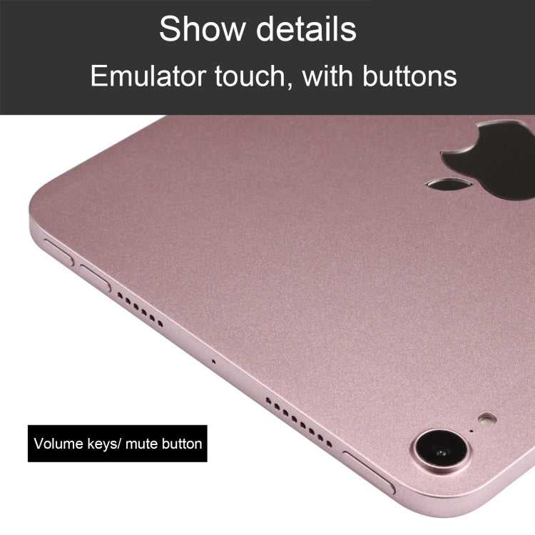 For iPad mini 6 Black Screen Non-Working Fake Dummy Display Model (Pink)