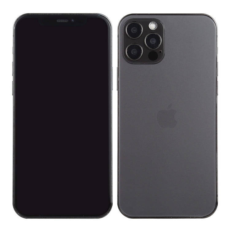 For iPhone 12 Pro Black Screen Non-Working Fake Dummy Display Model, Light Version(Black)