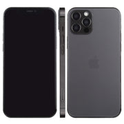 For iPhone 12 Pro Max Black Screen Non-Working Fake Dummy Display Model, Light Version(Black)