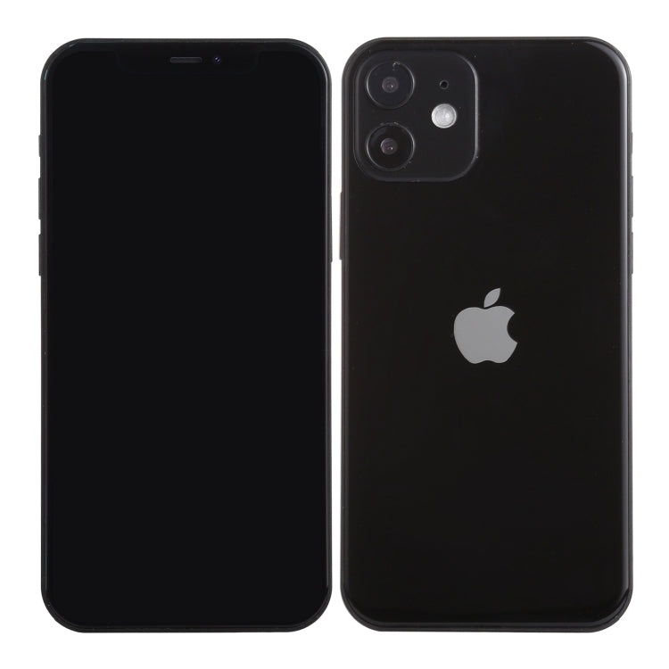 For iPhone 12 mini Black Screen Non-Working Fake Dummy Display Model, Light Version(Black)