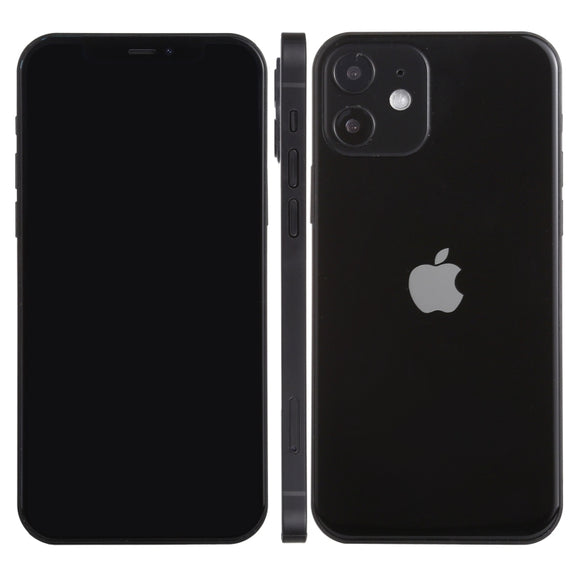 For iPhone 12 mini Black Screen Non-Working Fake Dummy Display Model, Light Version(Black)