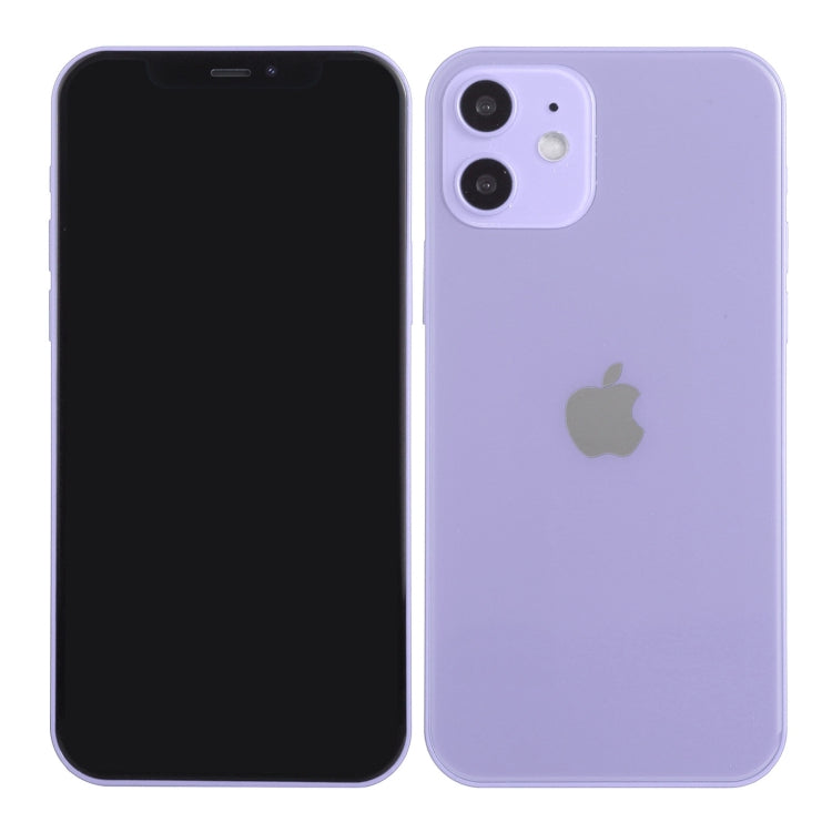 For iPhone 12 mini Black Screen Non-Working Fake Dummy Display Model, Light Version(Purple)