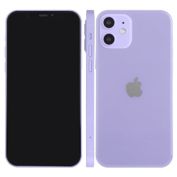 For iPhone 12 mini Black Screen Non-Working Fake Dummy Display Model, Light Version(Purple)