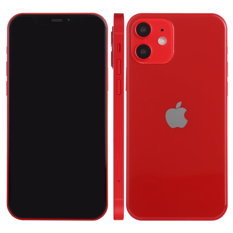 For iPhone 12 mini Black Screen Non-Working Fake Dummy Display Model, Light Version(Red)