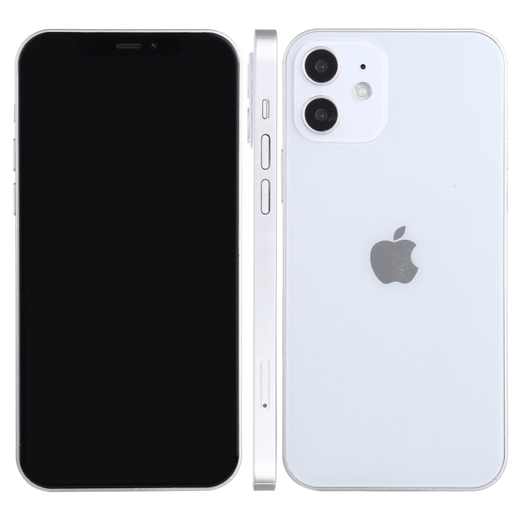 For iPhone 12 mini Black Screen Non-Working Fake Dummy Display Model, Light Version(White)