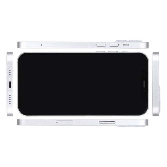 For iPhone 12 mini Black Screen Non-Working Fake Dummy Display Model, Light Version(White)