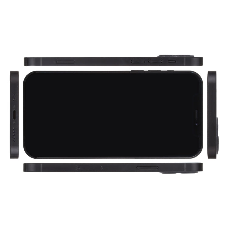 For iPhone 12 Black Screen Non-Working Fake Dummy Display Model, Light Version(Black)