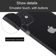 For iPhone 12 Black Screen Non-Working Fake Dummy Display Model, Light Version(Black)