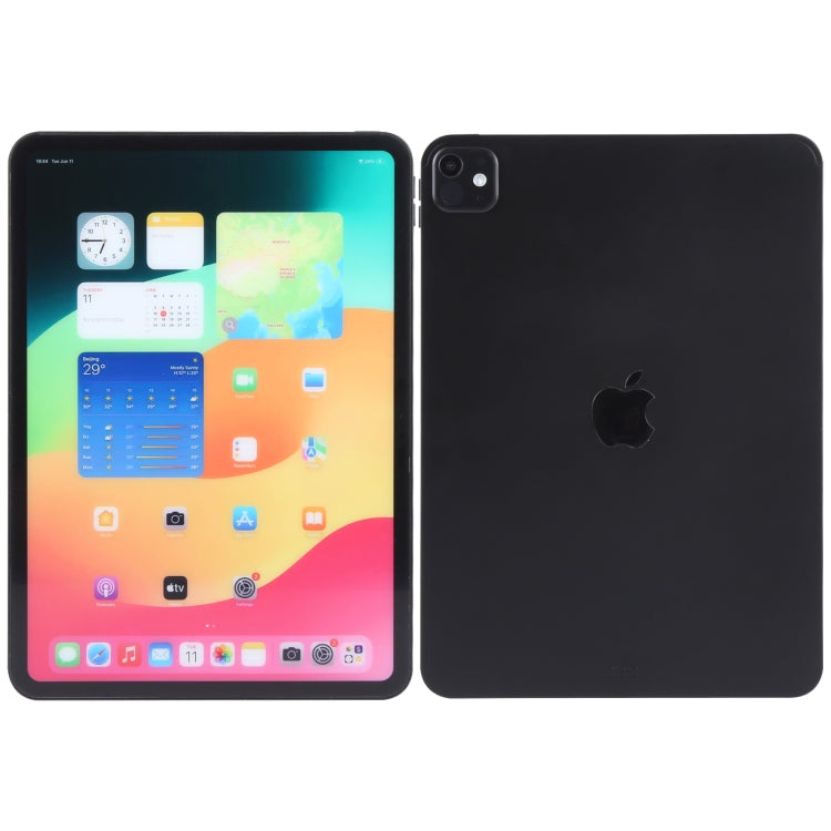 For iPad Pro 11 2024 Color Screen Non-Working Fake Dummy Display Model (Black)