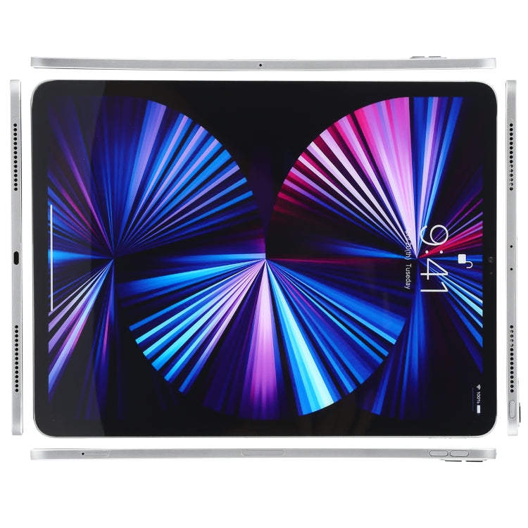 For iPad Pro 12.9 2021 Color Screen Non-Working Fake Dummy Display Model(Silver)