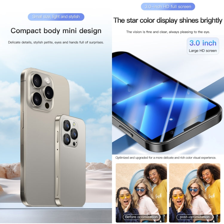 SOYES XS18 Pro, 2GB+16GB, 3.0 inch Android 9.0 MTK6580 Quad Core, Network: 3G, Dual SIM (Pink)