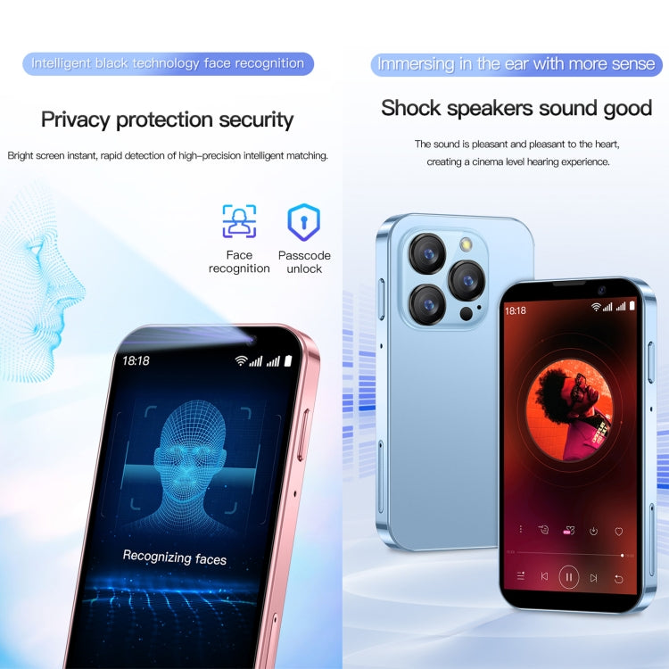 SOYES XS18 Pro, 2GB+16GB, 3.0 inch Android 9.0 MTK6580 Quad Core, Network: 3G, Dual SIM (Black)