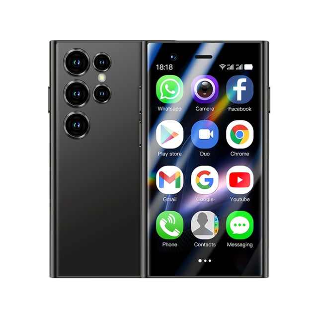 SOYES S24 Pro Max, 2GB+16GB, 3.0 inch Android 10.0 MTK6737M Quad Core, Bluetooth, WiFi, Network: 4G, Dual SIM, Support Google Play Store (Black)