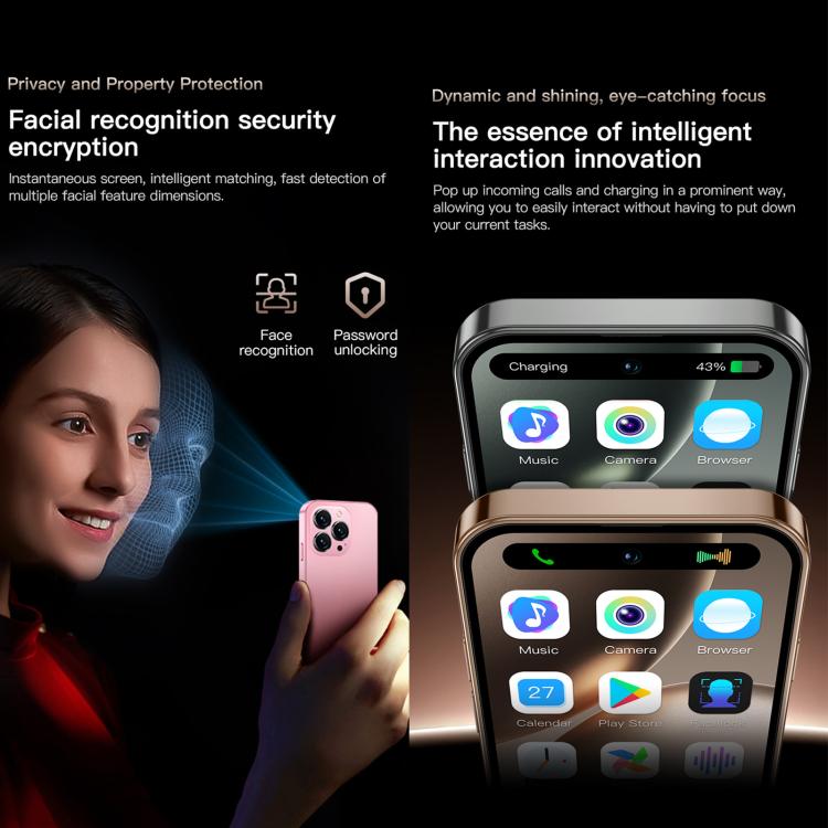 SOYES ONEMYTH M16 Pro, 2GB+16GB, 4.0 inch Android 10.0 MTK6580 Quad Core, Network: 3G, Dual SIM (Black)