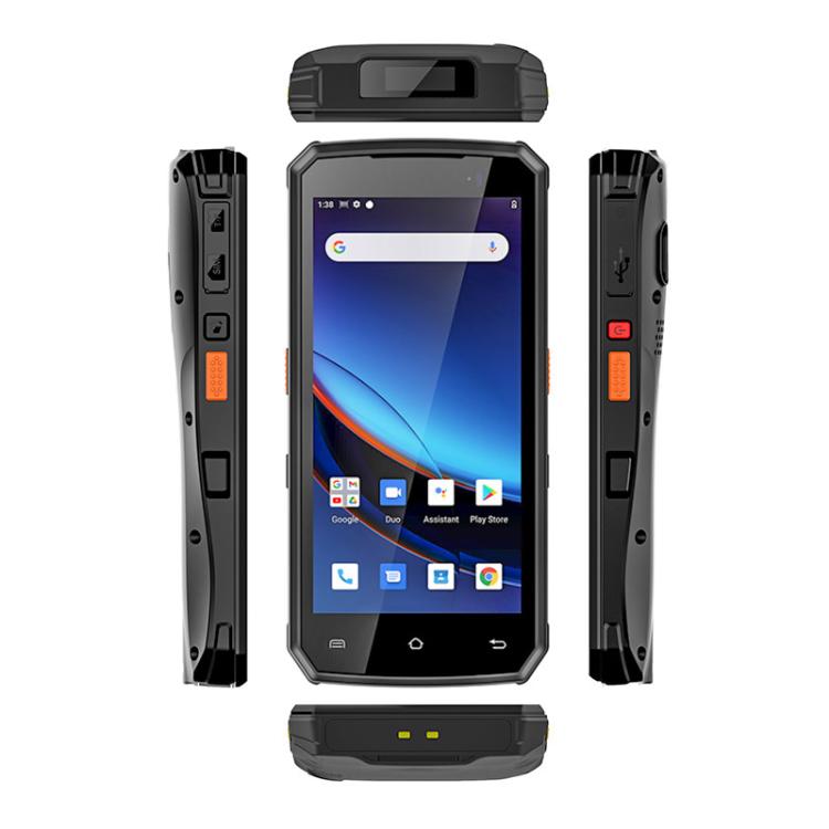 UNIWA M580S Rugged Phone, 4GB+64GB, 5.5 inch Android 10 MediaTek MT6761 Quad Core, OTG, Network: 4G, EU Plug (Black)