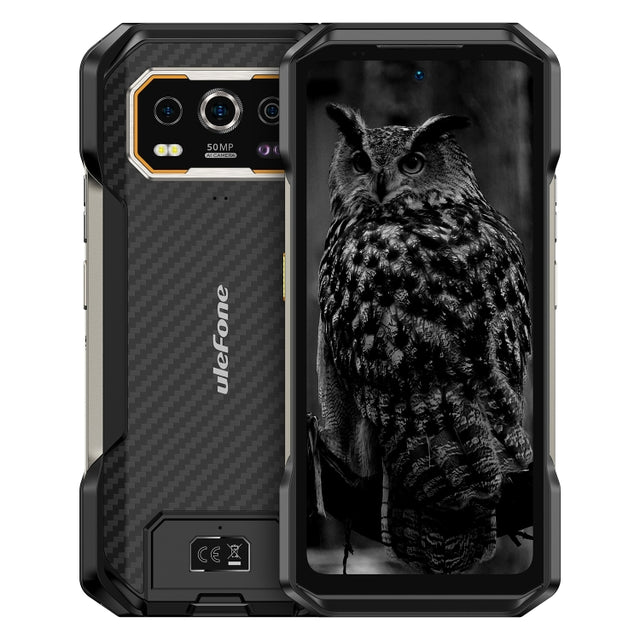 Ulefone Armor 27 Rugged Phone, 12GB+256GB, Night Vision, 10600mAh, 6.78 inch Android 14 MediaTek Helio G99 Octa Core, Network: 4G, NFC, OTG (Black)
