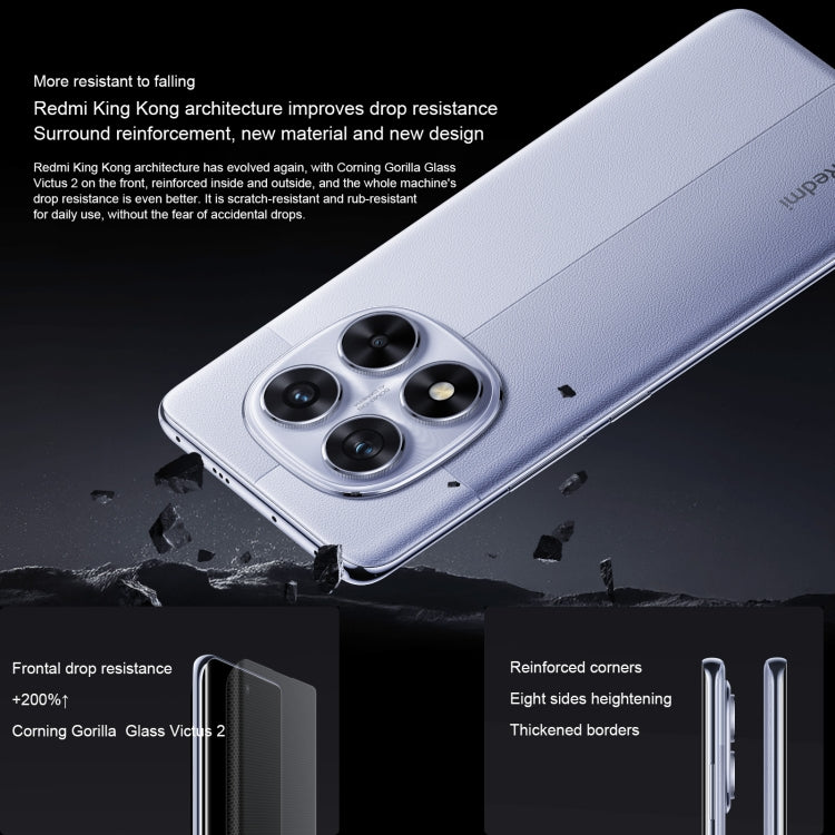 Xiaomi Redmi Note 14 Pro, 12GB+512GB, 6.67 inch Xiaomi HyperOS Mediatek Dimensity 7300-Ultra Octa Core, NFC, Network: 5G (White)
