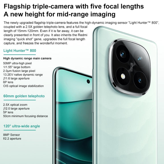 Xiaomi Redmi Note 14 Pro+, 16GB+512GB, 6.67 inch Xiaomi HyperOS Snapdragon 7s Gen 3 Octa Core, NFC, Network: 5G (White)