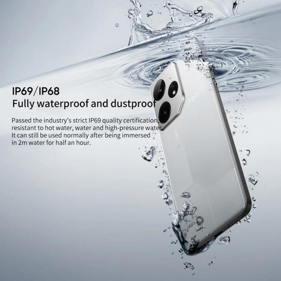 Realme Neo7, 16GB+256GB, 6.78 inch Android 15 / Realme UI 6.0 MediaTek Dimensity 9300+ Octa Core, NFC, Network: 5G, Support Google Play (White)