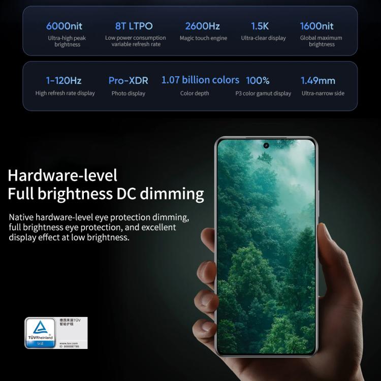 Realme Neo7, 16GB+256GB, 6.78 inch Android 15 / Realme UI 6.0 MediaTek Dimensity 9300+ Octa Core, NFC, Network: 5G, Support Google Play (White)