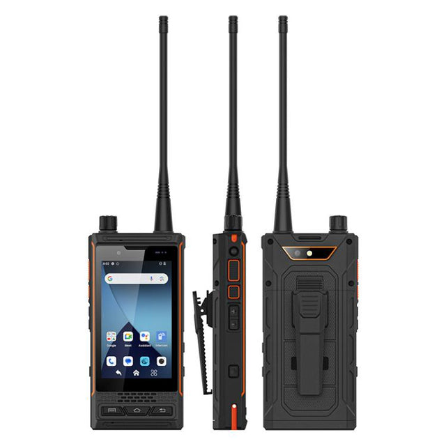 UNIWA P4 Plus UHF Walkie Talkie Rugged Phone, 4GB+64GB, 4.0 inch Android 14 MediaTek MT6765 Helio P35 Octa Core, Network: 4G (EU Plug)