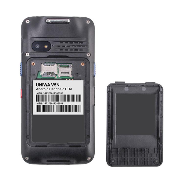 UNIWA V5N Barcode PDA Rugged Phone, 4GB+64GB, 5.5 inch Android 12 MediaTek MT6765 Helio P35 Octa Core, NFC, Network: 4G (AU Plug)