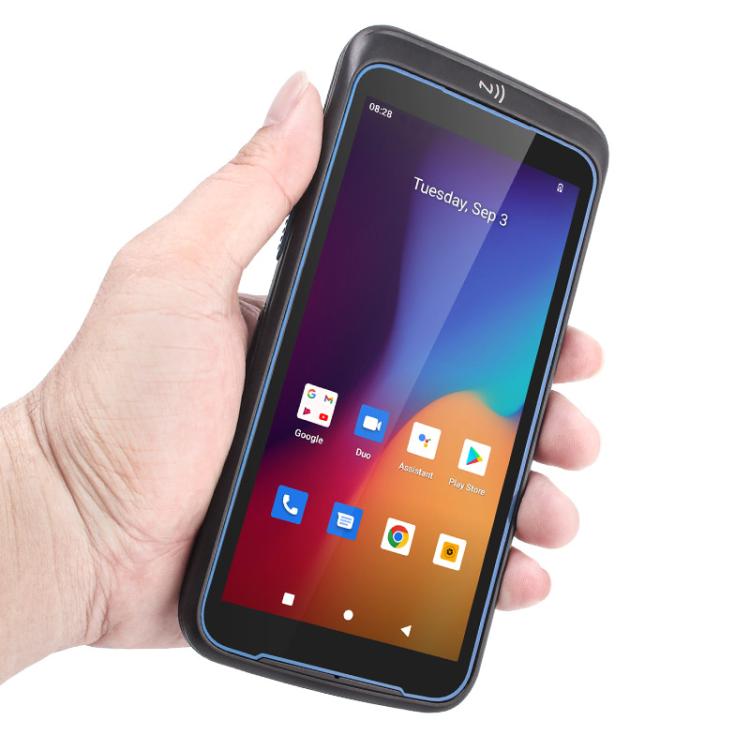 UNIWA V5N Barcode PDA Rugged Phone, 4GB+64GB, 5.5 inch Android 12 MediaTek MT6765 Helio P35 Octa Core, NFC, Network: 4G (US Plug)