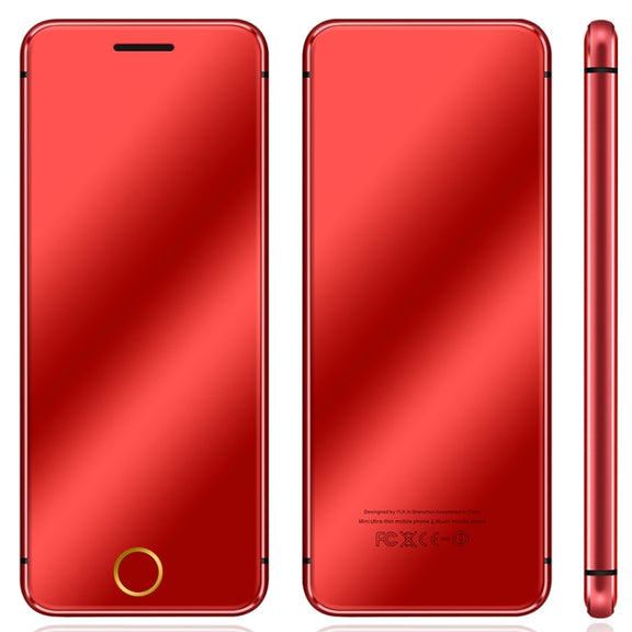 Ulcool V66+, 1.54 inch, MTK6261D, Support Bluetooth Sync, Bluetooth Dial, FM, Anti-lost, GSM, Dual SIM (Red)