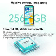 Honor Play 60, 8GB+256GB, Side Fingerprint, 6.61 inch MagicOS 9.0 Dimensity 6300 Octa Core, Network: 5G, OTG (White)