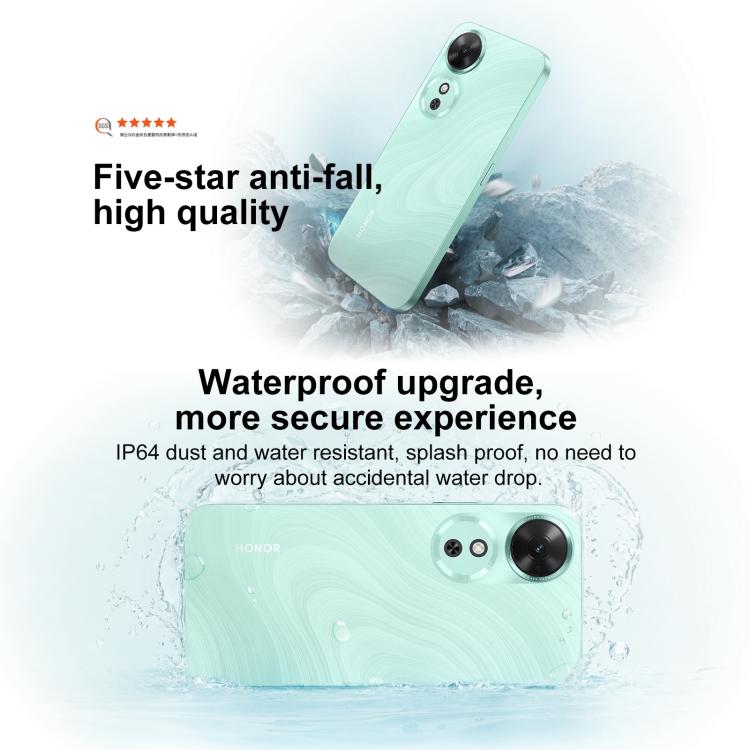 Honor Play 60, 8GB+256GB, Side Fingerprint, 6.61 inch MagicOS 9.0 Dimensity 6300 Octa Core, Network: 5G, OTG (White)