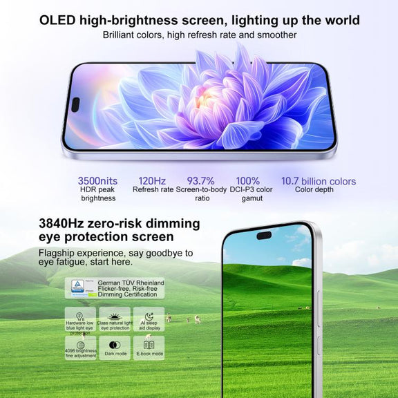 Honor X70i, 12GB+512GB, In-screen Fingerprint, 6.7 inch MagicOS 9.0 Android 15.0 Dimensity 7025 Ultra Octa Core, Network: 5G, OTG, NFC (Black)
