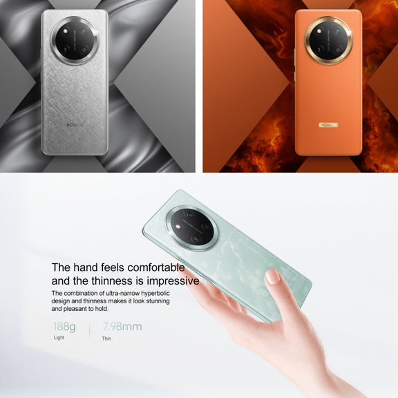 Honor X60 Pro, 8GB+256GB, Screen Fingerprint, 6.78 inch MagicOS 8.0 Snapdragon 6 Gen1 Octa Core, Network: 5G, OTG, Not Support Google Play (Black)