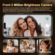 i16 Pro Max / Q5, 2GB+16GB, 6.5 inch Screen, Face Identification, Android 8.1 MTK6580P Quad Core, Network: 3G, Dual SIM, AU Plug (Black)