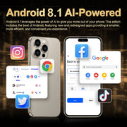 i16 Pro Max / Q5, 2GB+16GB, 6.5 inch Screen, Face Identification, Android 8.1 MTK6580P Quad Core, Network: 3G, Dual SIM, EU Plug (Black)