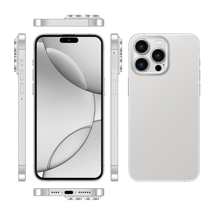 i16 Pro Max / Q5, 2GB+16GB, 6.5 inch Screen, Face Identification, Android 8.1 MTK6580P Quad Core, Network: 3G, Dual SIM, UK Plug (White)