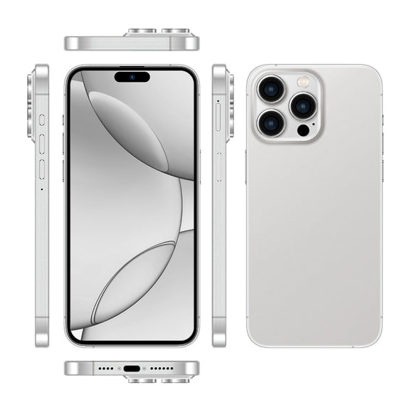 i16 Pro Max / Q5, 2GB+16GB, 6.5 inch Screen, Face Identification, Android 8.1 MTK6580P Quad Core, Network: 3G, Dual SIM, UK Plug (White)