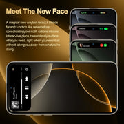 i16 Pro Max / Q5A, 6GB+128GB, 6.5 inch Screen, Face Identification, Android 10 MTK6762 Octa Core, OTG, NFC, Network: 4G, Dual SIM, EU Plug (Black)