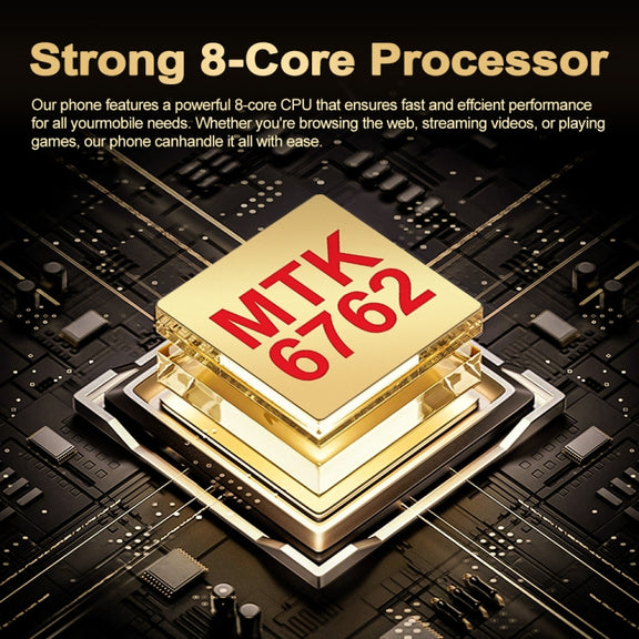 i16 Pro Max / Q5A, 6GB+128GB, 6.5 inch Screen, Face Identification, Android 10 MTK6762 Octa Core, OTG, NFC, Network: 4G, Dual SIM, EU Plug (Black)
