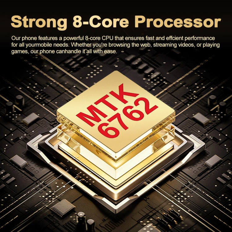 i16 Pro Max / Q5A, 6GB+128GB, 6.5 inch Screen, Face Identification, Android 10 MTK6762 Octa Core, OTG, NFC, Network: 4G, Dual SIM, US Plug (Black)