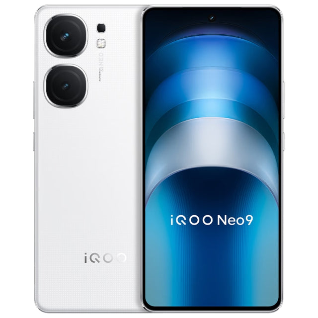 vivo iQOO Neo9, Dual Back Cameras, 16GB+512GB, Face ID / Fingerprint Identification, 6.78 inch Android 14 OriginOS 4 Snapdragon 8 Gen 2 Octa Core, OTG, NFC, Network: 5G, Support Google Play (White)