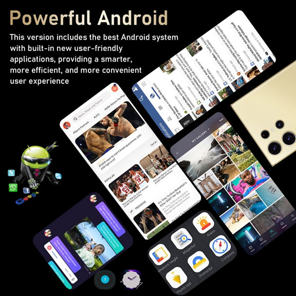 Generic 6.75-inch Android smartphone, Black - image 15