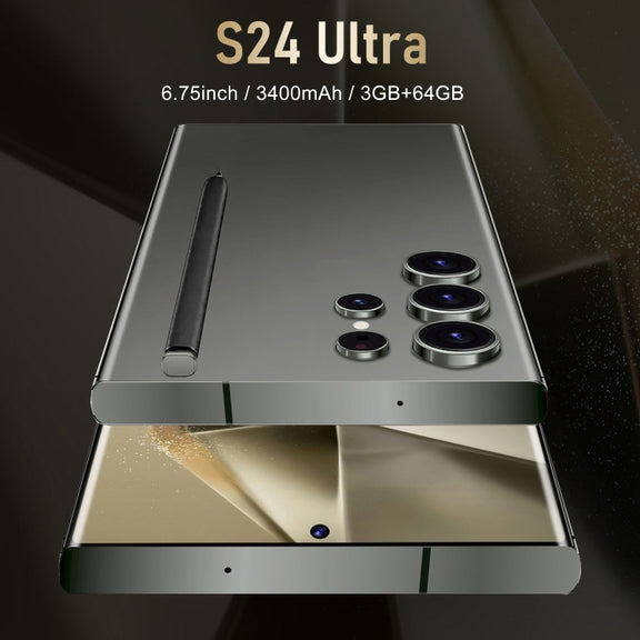 S24 Ultra / M106, 3GB+64GB, Face ID Identification, 6.75 inch Android 8.1 MTK6753 Octa Core, Network: 4G, Dual SIM (Grey)