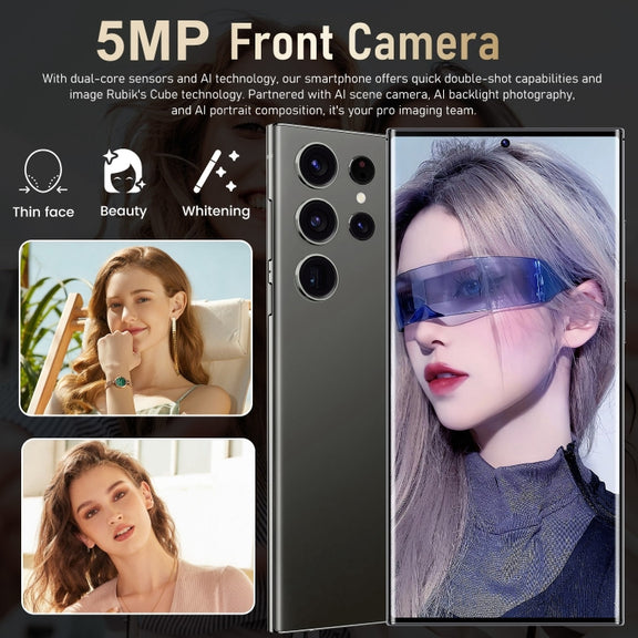 Generic 6.75-inch Android smartphone, Black - image 8