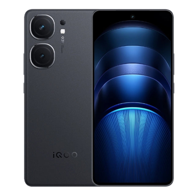 vivo iQOO Neo9S Pro+, 16GB+512GB, Face ID & Ultrasonic 3D Fingerprint Identification, 6.78 inch Android 14 OriginOS 4 Snapdragon 8 Gen 3 Octa Core 2.63GHz, OTG, NFC, Network: 5G, Support Google Play (Black)