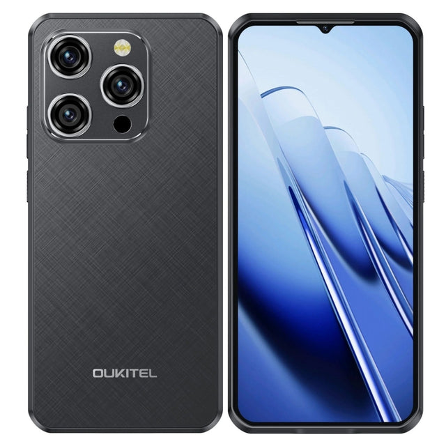 Oukitel WP52 5G Rugged Phone, 4GB+256GB, 6.6 inch Android 14.0 MediaTek Dimensity 6100+ Octa-core, NFC, OTG, Network: 5G (Black)