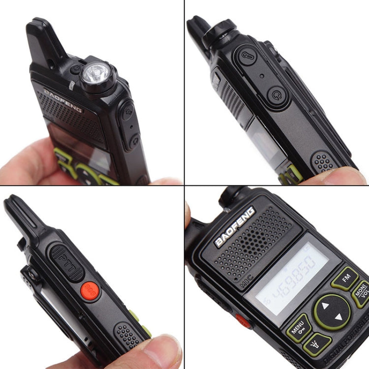 BaoFeng BF-T1 Single Band Radio Handheld Walkie Talkie, US Plug