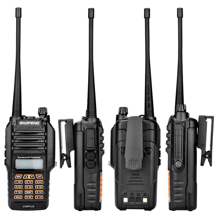 BaoFeng BF-UV9R Plus 10W Water-resistant Dual Band Radio Handheld Antenna Walkie Talkie, US Plug