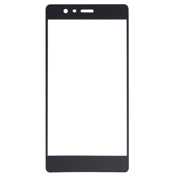 For Huawei  P9 0.26mm 9H Surface Hardness Explosion-proof Silk-screen Tempered Glass Full Screen Film (Black)