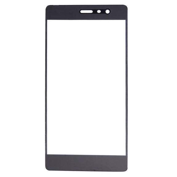 For Huawei  P9 0.26mm 9H Surface Hardness Explosion-proof Silk-screen Tempered Glass Full Screen Film (Black)
